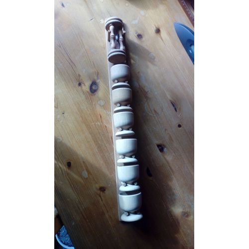 Coquetiers En Bois Et Sablier