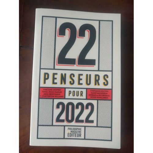 22 Penseurs Pour 2022    Format Non Precis 