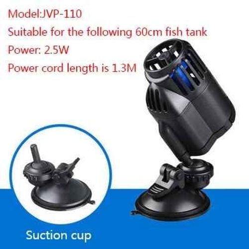 220 V Sunsun Wave Maker Wavemaker Pompe  Eau Pour Aquarium Rservoir De Poissons Pompe D'aquarium 2.5 W 3 W 6 W 12 W 24 W 48 W Pompe  Dbit,Pompe D - Type Jvp-110 Suction Cup-Eu Adapter 220v-50hz