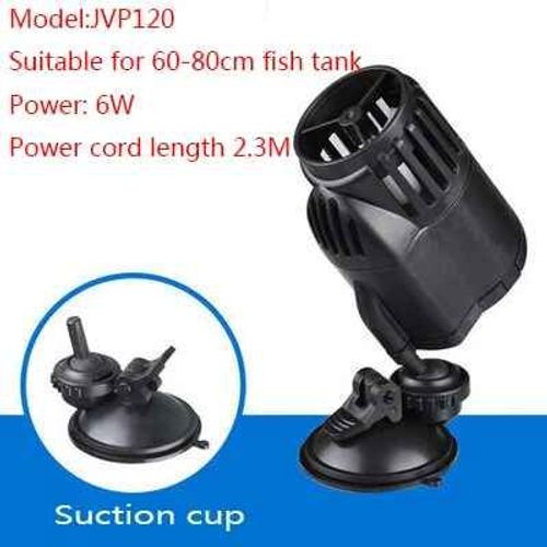 220 V Sunsun Wave Maker Wavemaker Pompe  Eau Pour Aquarium Rservoir De Poissons Pompe D'aquarium 2.5 W 3 W 6 W 12 W 24 W 48 W Pompe  Dbit,Pompe D - Type Jvp-120 Suction Cup-Eu Adapter 220v-50hz