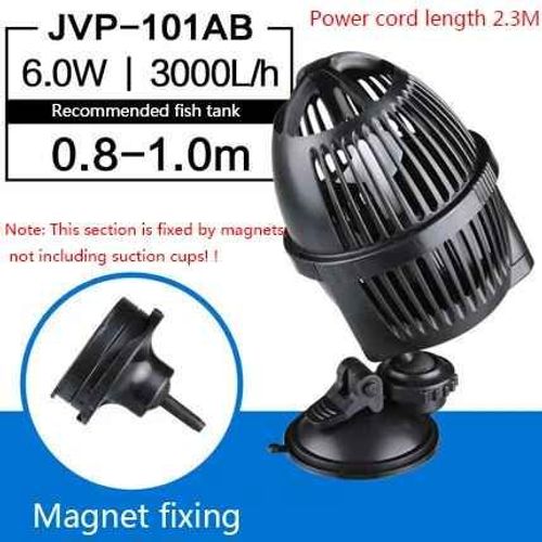 220 V Sunsun Wave Maker Wavemaker Pompe  Eau Pour Aquarium Rservoir De Poissons Pompe D'aquarium 2.5 W 3 W 6 W 12 W 24 W 48 W Pompe  Dbit,Pompe D - Type Jvp101magnet Fixing-Eu Adapter 220v-50hz