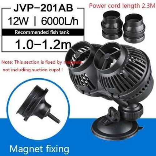 220 V Sunsun Wave Maker Wavemaker Pompe  Eau Pour Aquarium Rservoir De Poissons Pompe D'aquarium 2.5 W 3 W 6 W 12 W 24 W 48 W Pompe  Dbit,Pompe D - Type Jvp201magnet Fixing-Eu Adapter 220v-50hz