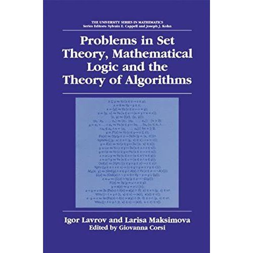 Problems In Set Theory, Mathematical Logic And The Theory Of Algorithms