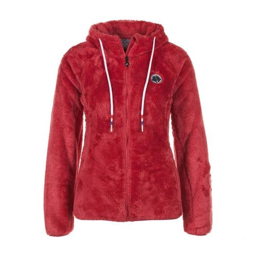 Blouson Polaire À Capuche Femme Alanzo