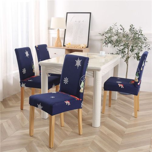 Juste De Chaise De Salle À Manger Imprimée Élastique,Housse De Siège De Cuisine Moderne,Housse De Chaise Commandée Pour Banquet,Fête De Mariage,Perfecto