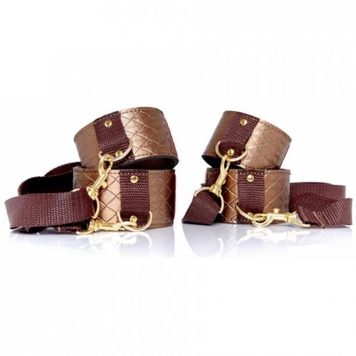 Hard Girly Sangles D'attache Chevilles-Poignets My Desire Bronze Allure X-Play