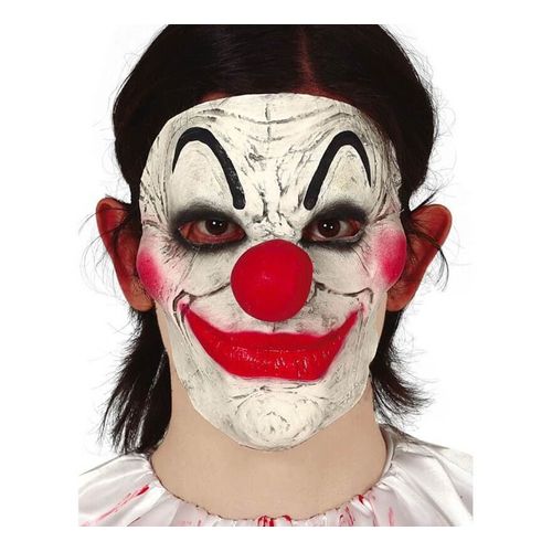 Mi-Masque De Clown Souriant