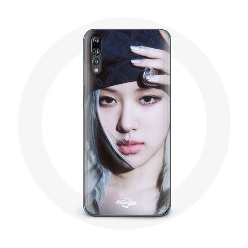 Coque Pour Huawei P20 Pro Blackpink Born Pink Affiche Teaser Rosé Comeback Single Pink Venom