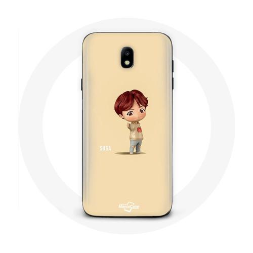 Coque Pour Samsung Galaxy J5 2017 Bts Tinytan Animation Suga