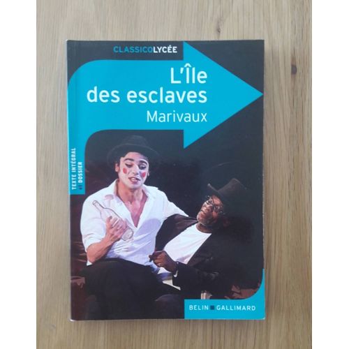 Livre Classicolycée L'île Des Esclaves Marivaux