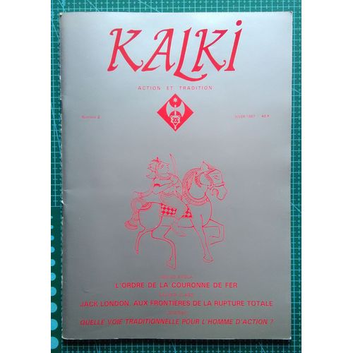 Kalki N°2 - Hiver 1987 -Revue - Julius Evola