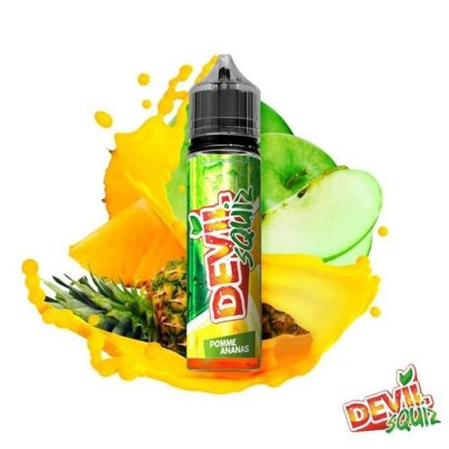 Liquide Pour Cigarette Electronique - Avap - Pomme Ananas Ice 50ml - Devil Squiz Avap