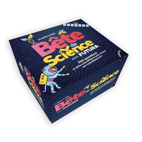 La Boîte À Quiz Bête De Science Avec Futura - 700 Questions Et Défis Scientifiques Pour Tester Vos Connaissances