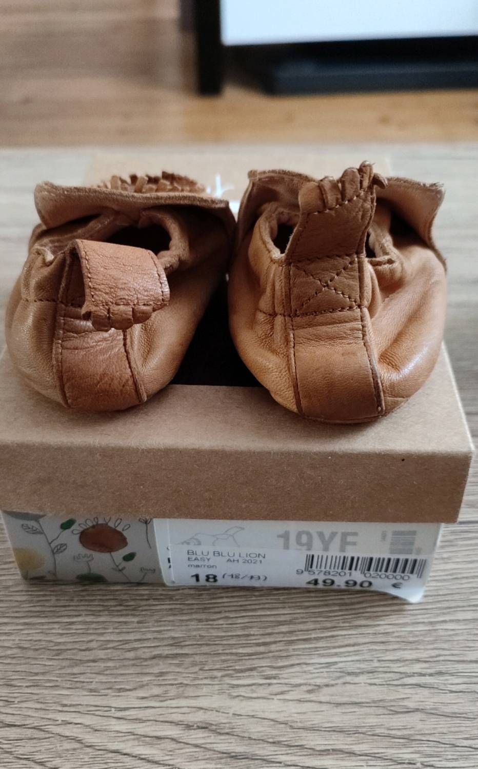 Chaussure Bebe Easy Peasy Blublu Lion Taille 18 Rakuten