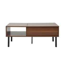 TABLE BASSE NUOMA RELEVABLE 65X110 - Dusine