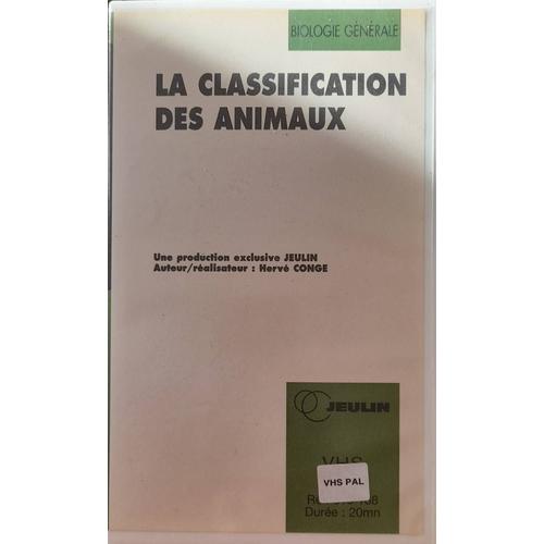Vhs - Jeulin - La Classification Des Animaux