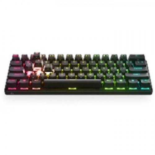 Clavier Gaming - AZERTY - STEELSERIES - Apex Pro Mini Wireless FR - Sans Pav? Num?rique - R?tro?clair? - Noir