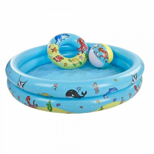 Pataugeoire gonflable pour enfants Swim Essentials 2020SE465 120 cm Aigue marine