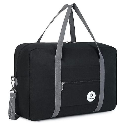 2024 Sac Cabine, 45x36x20 Avion Sac de voyage pliable Sous le siège...