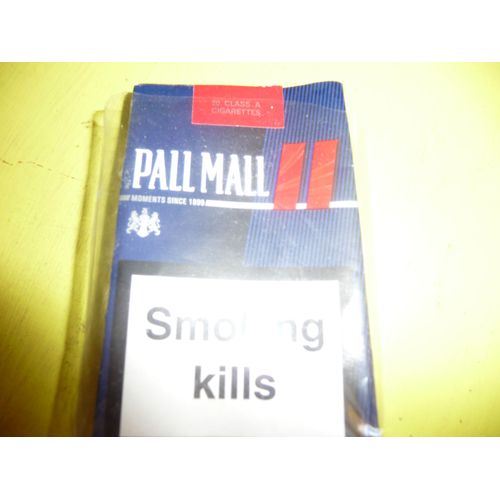 Paquet De Cigarettes Vide Pall Mall Briish American