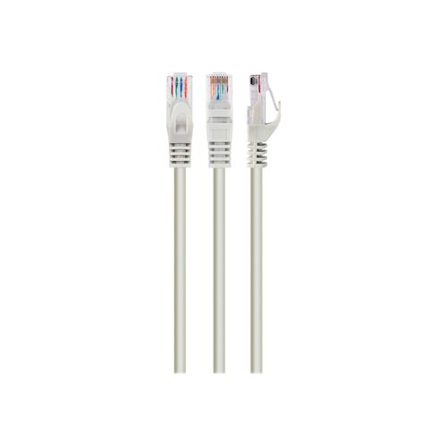 Cablexpert - Cordon de raccordement - RJ-45 (M) pour RJ-45 (M) - 2 m - UTP - CAT 6 - bloqué, moulé - gris