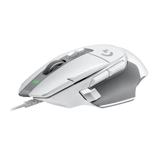 Logitech G G502 X - Souris - optique - filaire - USB - blanc