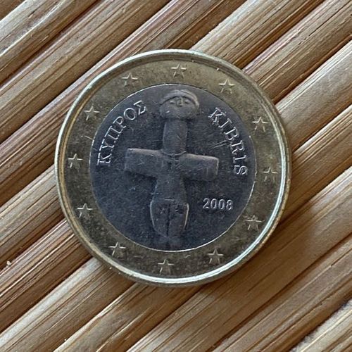 Pieces 1€ Chypre 2008