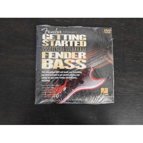 Dvd Fender Getting Stated With You / Fender Bass