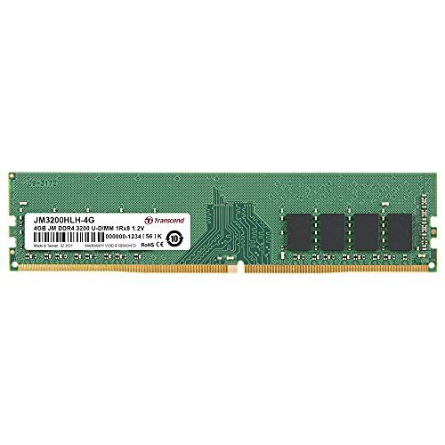 Transcend JetRAM - DDR4 - module - 4 Go - DIMM 288 broches - 3200 MHz / PC4-25600 - CL22 - 1.2 V - mémoire sans tampon - non ECC