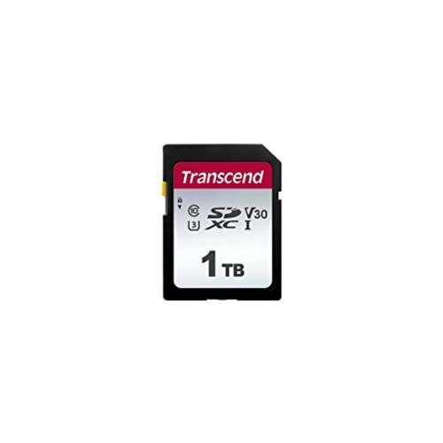 Transcend 300S - Carte mémoire flash - 1 To - Video Class V30 / UHS-I U3 / Class10 - SDXC UHS-I