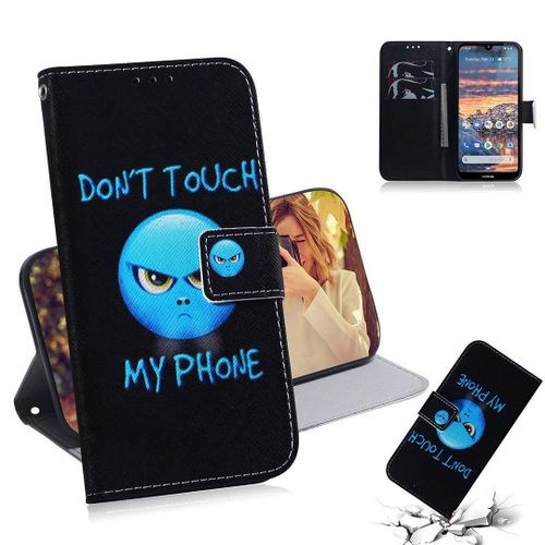 Nokia 4.2 Coque, Saturcase Beau Pu Cuir Magnétique Flip Portefeuille Support Porte-Carte Protecteur Housse Étui Pour Nokia 4.2 (Tx-5)