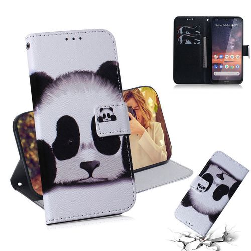 Nokia 3.2 Coque, Saturcase Beau Pu Cuir Magnétique Flip Portefeuille Support Porte-Carte Protecteur Housse Étui Pour Nokia 3.2 (Tx-4)