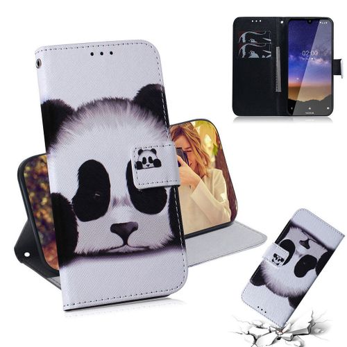 Nokia 2.2 Coque, Saturcase Beau Pu Cuir Magnétique Flip Portefeuille Support Porte-Carte Protecteur Housse Étui Pour Nokia 2.2 (Tx-4)
