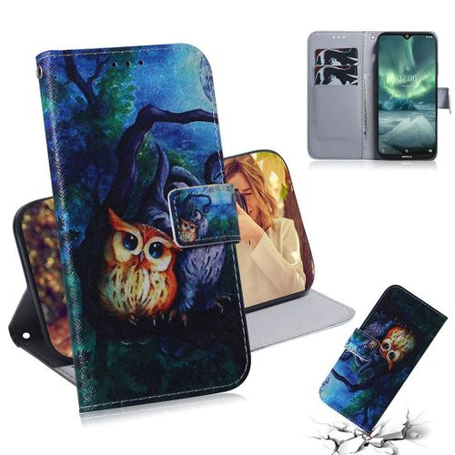 Nokia 6.2 / 7.2 Coque, Saturcase Beau Pu Cuir Magnétique Flip Portefeuille Support Porte-Carte Protecteur Housse Étui Pour Nokia 6.2 / 7.2 (Tx-6)