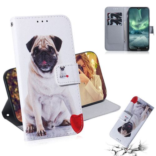 Nokia 6.2 / 7.2 Coque, Saturcase Beau Pu Cuir Magnétique Flip Portefeuille Support Porte-Carte Protecteur Housse Étui Pour Nokia 6.2 / 7.2 (Tx-9)
