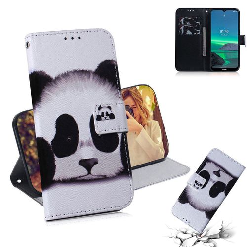Saturcase Coque Pour Nokia 1.4, Beau Pu Cuir Magnétique Flip Portefeuille Support Porte-Carte Protecteur Housse Étui Pour Nokia 1.4 (Tx-4)