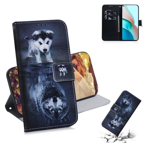 Saturcase Coque Pour Xiaomi Redmi Note 9t, Beau Pu Cuir Magnétique Flip Portefeuille Support Porte-Carte Protecteur Housse Étui Pour Xiaomi Redmi Note 9t (Tx-10)