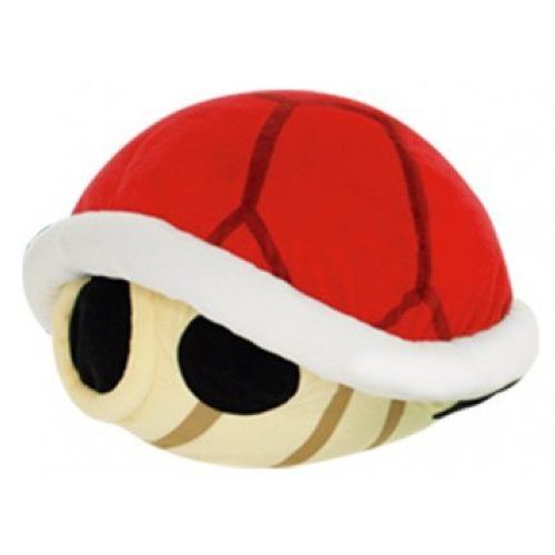 Peluche Super Mario Koopa : 23 Cm Carapace Tortue Rouge - Doudou Classique Licence Enfant - Mario