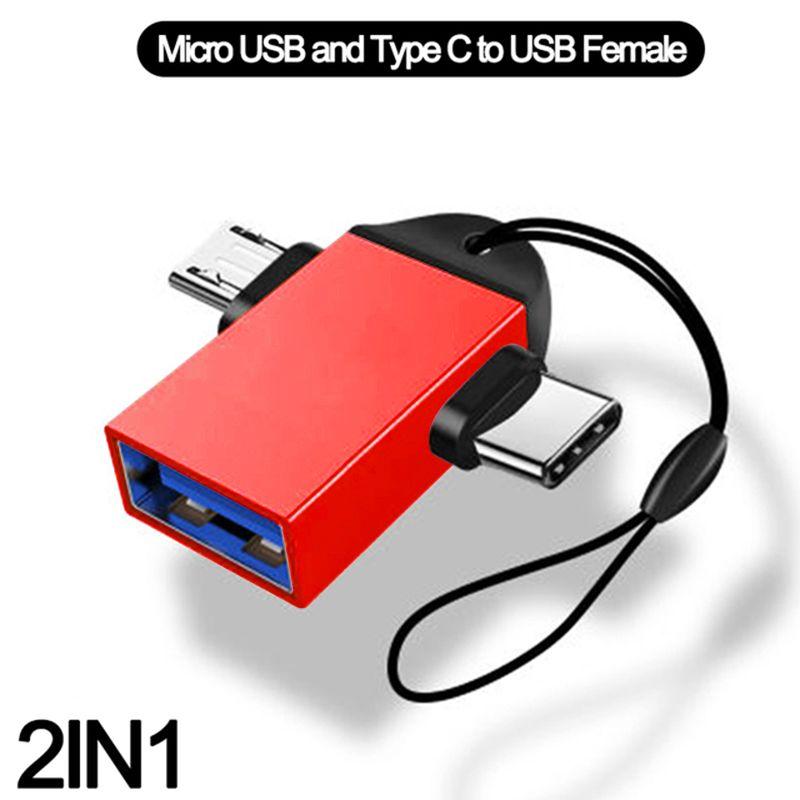 Micro adaptateur Micro USB mâle vers USB femelle OTG