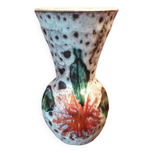 Vase Vallauris Fat Lava multicolore