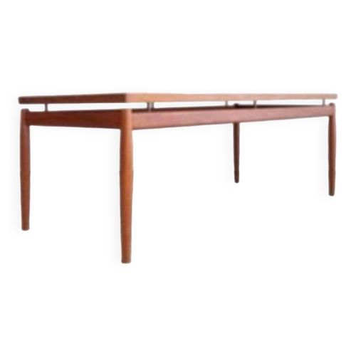 Table Basse Scandinave Danoise Par Grete Jalk Pour France Amp Son Bois