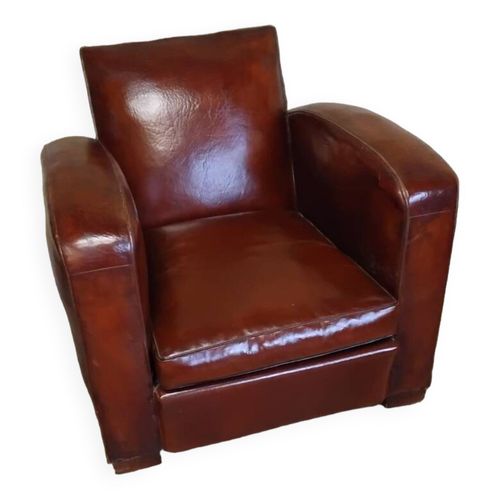 Fauteuil Club Anne 1940 Bois