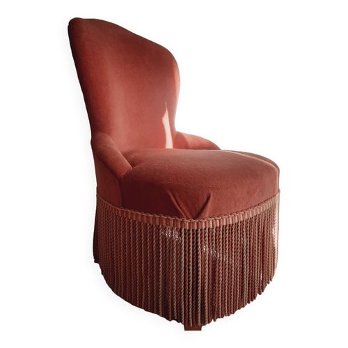 Fauteuil Crapaud Rose