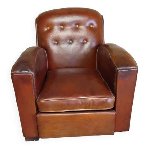 Fauteuil Club Bois