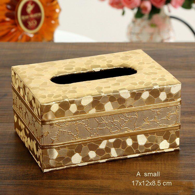 couvre boîte à papier mouchoir en bois décorative