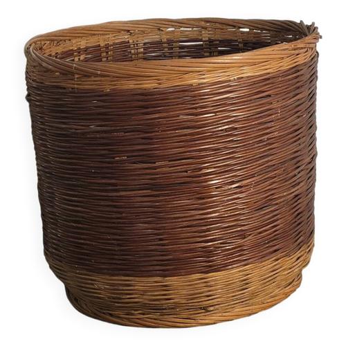 Cache Pot Rotin Osier Marron