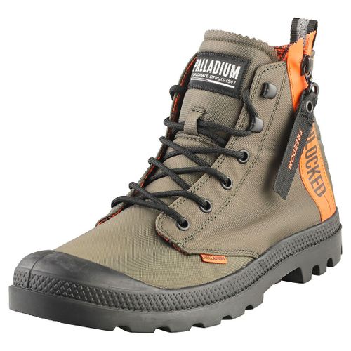 Palladium Pampa Unlocked Homme Bottes Mode Vert - 44 1/2