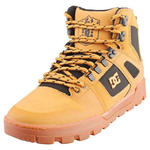 Dc Shoes Pure Highstop Wr Boot Bottes Décontracté Wheat Black