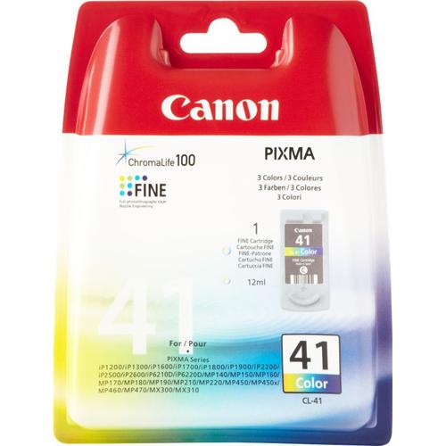 Canon CL41 Cartouche d'encre 3 couleurs cyan, magenta, jaune
