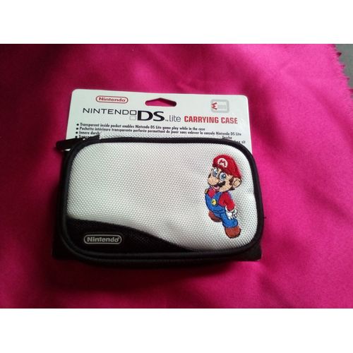 Pochette Rangement Mario Couleur Blanche Pour Ds Lite
